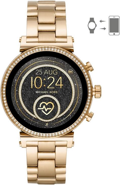 reviews of michael kors sofie smartwatch|Michael Kors access smartwatch.